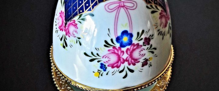 Faberge decorated Easter eggs