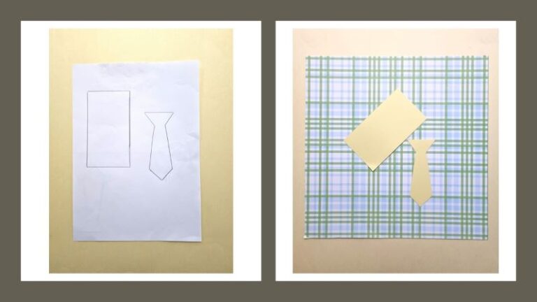 DIY Origami – Kids Fathers Day Shirt and Tie Card | Creative Art and ...